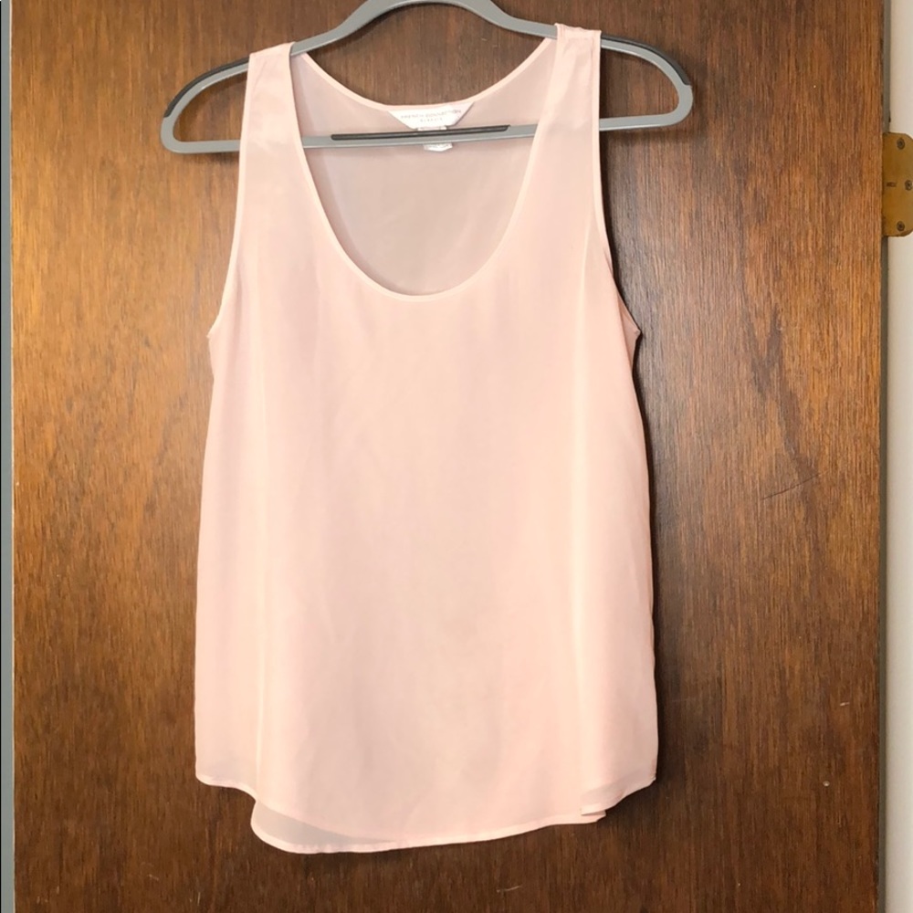 Pink French Connection tank top/blouse